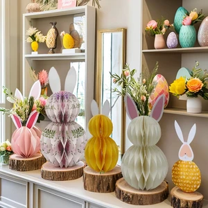 Festive Easter Rabbit Paper Wall Decoration 7