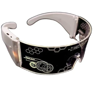 Party Favors USB Rechargeable Led Glasses Light up Party Glasses