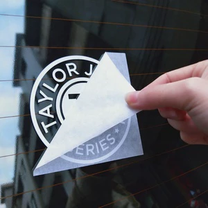 Weather Resistant Custom Car Window Sticker High Quality Transfer Decal Logo Sticker