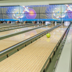 New Full Bowling Lane Set For Bowling Entertainment Center