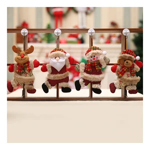 DAMAI Textile Christmas Plush Ornaments Hanging Decoration with Customized Size for Christmas Tree and Party Use