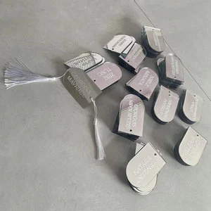 Factory Custom Personalized Name Tag Shower Party Favor Gift Mirror Silver Acrylic Lucite Wedding Place Card Seating Chart Sign