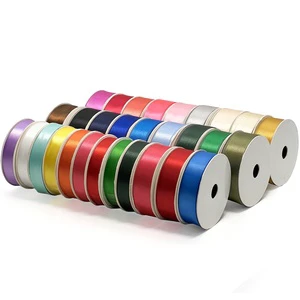 Gift Satin Ribbon Roll 1 1/2 Inch Satin Ribbon 4 Cm 100 Yards For Floral Bouquets Gift Wrap