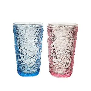 BPA-Free 13oz Acrylic Highball Glasses Set of 4 for Wedding Parties