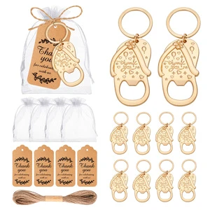 Golden slippers Simple Bottle Opener Personalized Party Gift Wedding Party Favors Wedding Party Favors for Guests