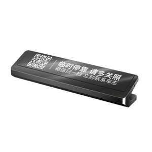 Custom Logo Laser Engraving Stainless Steel Car Desk Table Metal Qr Code Standing Sign Tags