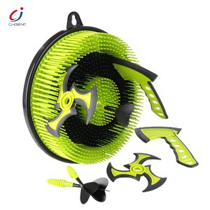 Chengji 3 In 1 Throwing Target Game Wall Target Set Toys Yard Toss Dartboard Indoor Outdoor Foam Axe Throwing Game For Kids