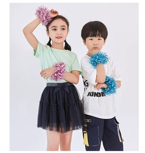 Colorful Stripe Sports Bracelet Dance Performance Cheerful Hand Accessory Back School Graduation Christmas Parties Decorations
