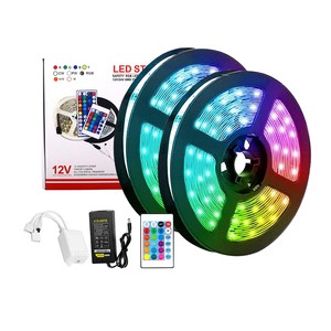 Lighting Kit Wholesale Led Strips Supplier Led 12V 5050 30D Waterproof 10Meters Luces Lumire Leces Tape Led Light