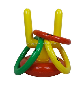Inflatable Toss Game Pool Toys Luau Party Supplies Indoor Outdoor Game for Kids Adults Summer Get-Together
