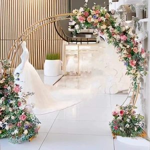 Arch Tall Event Wedding Arch Frame Stand Wall Backdrop Stand Flowers Wedding Decoration Table Centerpiece
