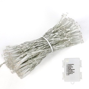 F5 LED Light Strings Battery Operated Outdoor Waterproof Christmas Decorations for Garden Decor