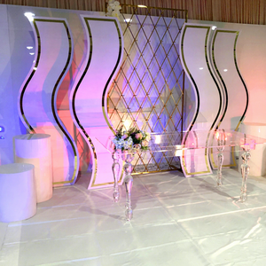 2021 New Design Wedding Stage Decoration Stand Backdrop for Event and Party