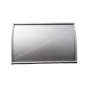 Custom Sign Holder Hotel Reception Door Number Curved Hanger Signs Reserved Table Name Signs