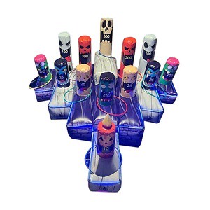 Fast air Ship to Door,Halloween Interactive Games Inflatable Ring Toss Carnival Game for Party