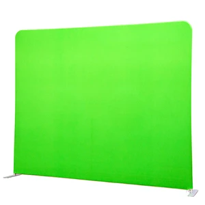 Portable 10ft Advertising Tension Fabric Exhibition Backdrop Wall for Wedding