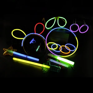 40pcs Glow Party Pack Light Sticks Head Bands Bracelet Props For Halloween Graduation New Year Back To School Diwali