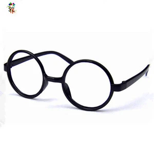 Cheap Plastic Movie Cosplay Fancy Dress Costume Round Shape Party Wear Glasses HPC-3606