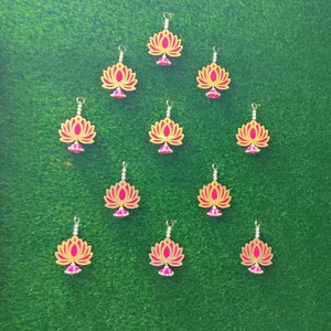 Beautiful Trending Lotus Wall Hanging for Home Decor Puja Valentine's Day Graduation Housewarming Backdrop Pink Red Party Favor