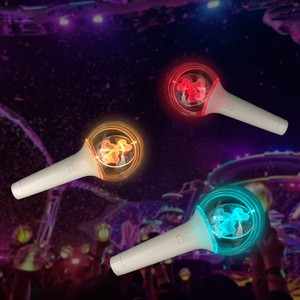 Singer Star Official OEM Custom Plastic K-Pop Cheering Light Sticks Wireless Control Concert Halloween Christmas