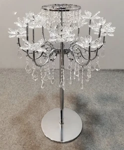 Grace and Charm Series Blooming Design 10 Arms Flower Stand and Centerpiece Cp039 Event Wedding Table Centerpiece