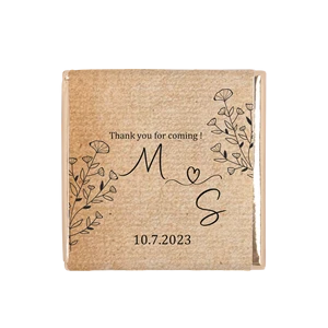 Custom Wedding Chocolate Favors Personalized Bulk Party Gifts for Guests Wedding Party Favor for Guests