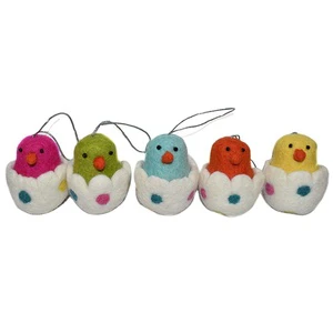 Handmade Felt Easter Eggs for Decorations Fair-Made Easter Manufacturer in Nepal Promotional Party Supplies