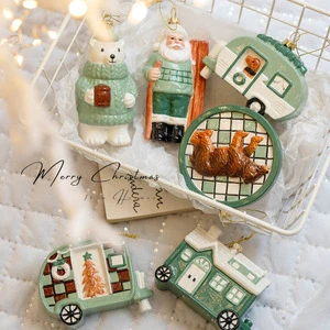 2025 New Christmas Ornaments Creative Santa Claus Pendant High Quality Christmas Tree Ornaments