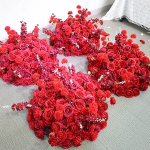 Silk Rose Flower Balls Wedding Centerpieces Table Decor Stylish Adornment for Reception Party Event Decor