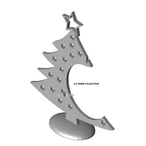 Personalized Handmade High Quality Blank Sublimation Christmas Tree Customized Luxury Tabletop Decoration Ornament