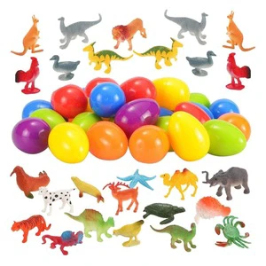 2023 Hot Sale DIY Plastic Easter Eggs for Kids Festive Festival Craft for Party Accessories Easter Gift Idea