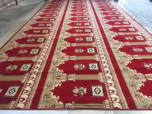 SA Prayer Mats Prayer Mat Gift Set Mosque Use Wall To Wall Mosque Carpet Broadloom Mosque Carpet Congregational Prayer Carpet