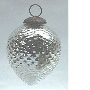 Glass Christmas Hanging Ornament for Interior Decor