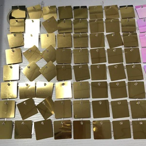 2023 Modern Wedding Decoration Shimmer Sequin Wall Panel