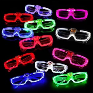DJTSN LED Glasses Neon Sunglasses Light up Party Articles Rave Costume DJ Birthday Decoration