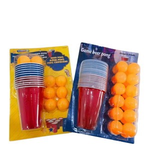 Direct Sales Party Games Multiple Size Pp Ps Disposable Plastic Beer Pong Cups Set
