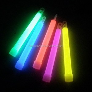 For Glow Stick Promotional Gift Custom Glow Sticks for Christmas Light up for Party 6'' Emergency Glow Stick