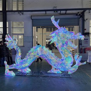 Color Intrigue Dragon Motify Light Outdoor and Indoor for All Holiday Decoration