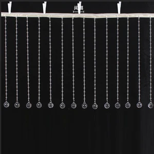 Wedding Acrylic Crystal Wall Curtain for Weddings Decorations