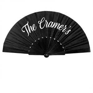 Custom Private Logo Uv Printing High Quality Plastic Hand Fan Wedding Gift Hand Fans Advertising Promotions Options