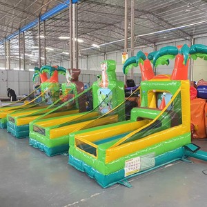 5-in-1 Carnival Games Blow up Party Inflatable Games for Kids Adults Team Building or Event Fun CE Certified Customizable Colors