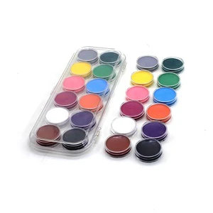 Party Clown Perfectly Safe Orange Optional Pigment Color Organic Face Body Painting