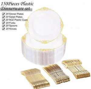 Party Tableware Table Decorations Disposable Party Supplies Kits Other Wedding Decorations Dishes & Plates Party Decoration Sets