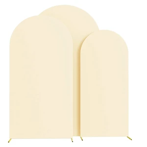 Hot Sale Wedding Party Decoration Arch Fabric Cover Backdrop Pipe and Drape Backdrop Stand Outdoor Decor Event