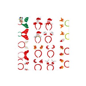 Festive Dress Costume Jingle Bells Funny Novelty Christmas Party Headbands HPC-1047