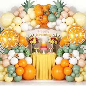 Birthday Party Preferred Balloon Fruit-themed Boys Girls Birthday Favor Gifts for Valentine's Day Background Party Balloon Kit