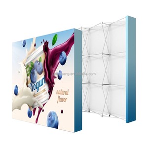 Aluminum Pop-up Stand Display Backdrop Banner Folding Stand POPI Display Pop-up Banner Stand