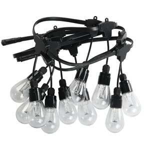 IP65 DC12V RGB LED Christmas Light Strings Digital Pixel Bulb PVC Body Indoor Outdoor Landscape Decorations CE RoHS Dimmable