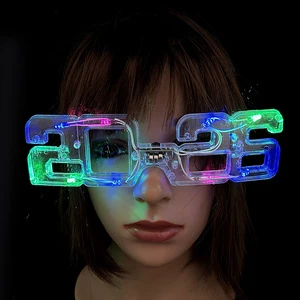 Best Light up 2026 Plastic Glasses 2026 Led Party Glasses Led Flashing New Year 2026 Glasses Party Decoration 2026 Sunglasses
