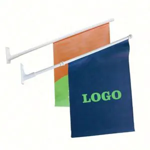 Indoor and Outdoor Wall Decoration Welcome Open Banner and Flag Custom Mounted Flag